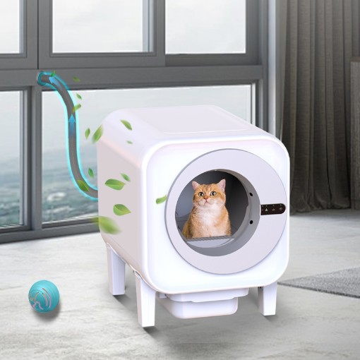 ארגז חול חכם לחתולים Unipetty X27 בנפח 72L